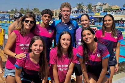 L'equip júnior del CN Tàrraco.